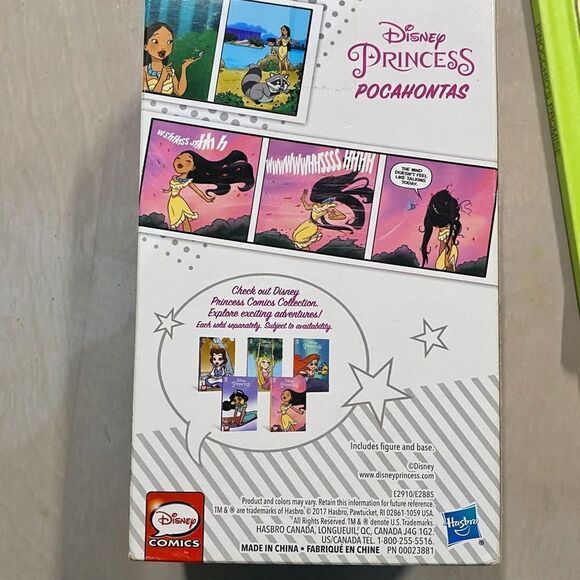 Disney Princess Pocahontas Posable Action Figure Doll Comic Collection - Picture 4 of 4